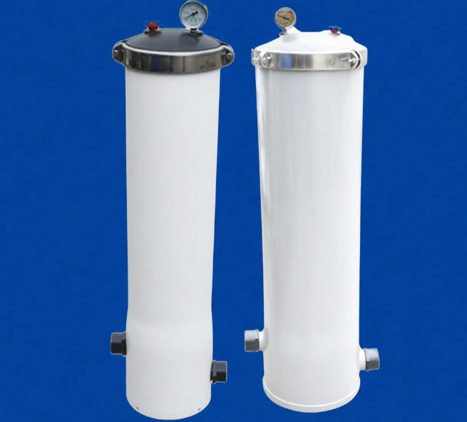 FRP玻璃钢大通量保安过滤器选型
