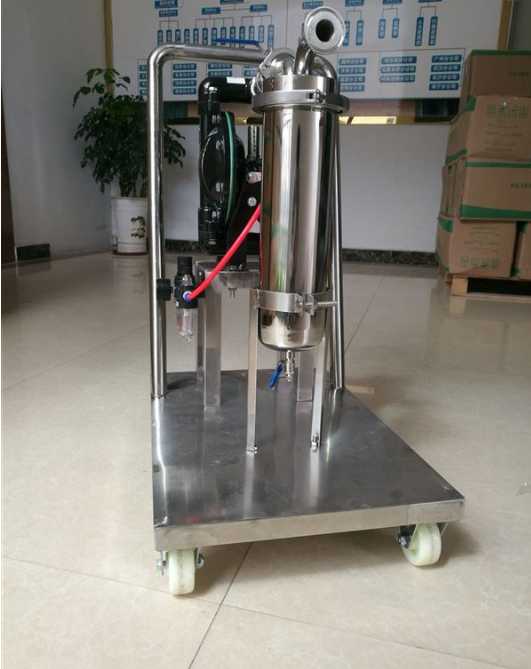 郑州推车移动式明胶胶水过滤器厂家