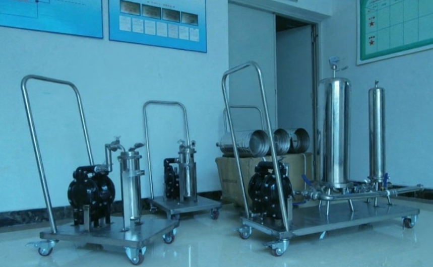 九龙推车移动式明胶胶水过滤器厂家